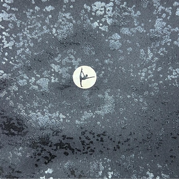 90 Degree By Reflex Women’s Black Shimmer Leggings Size L - Picture 8 of 10